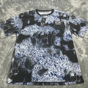 Puma shirt Mens M BMW Motorsport Color Splash AOP Abstract T-Shirt 630746 NEW